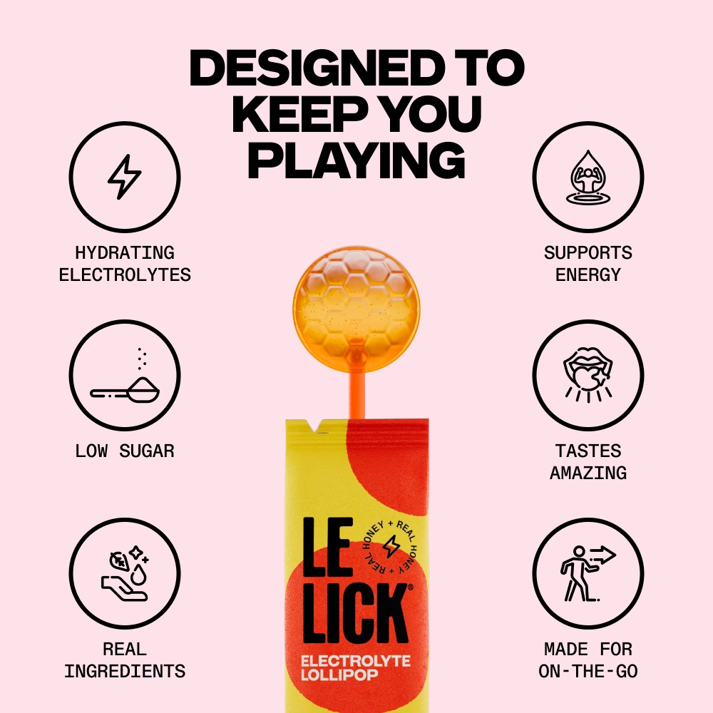 Poster reading designed to keep you playing, with the Lelick pop and its benefits icons