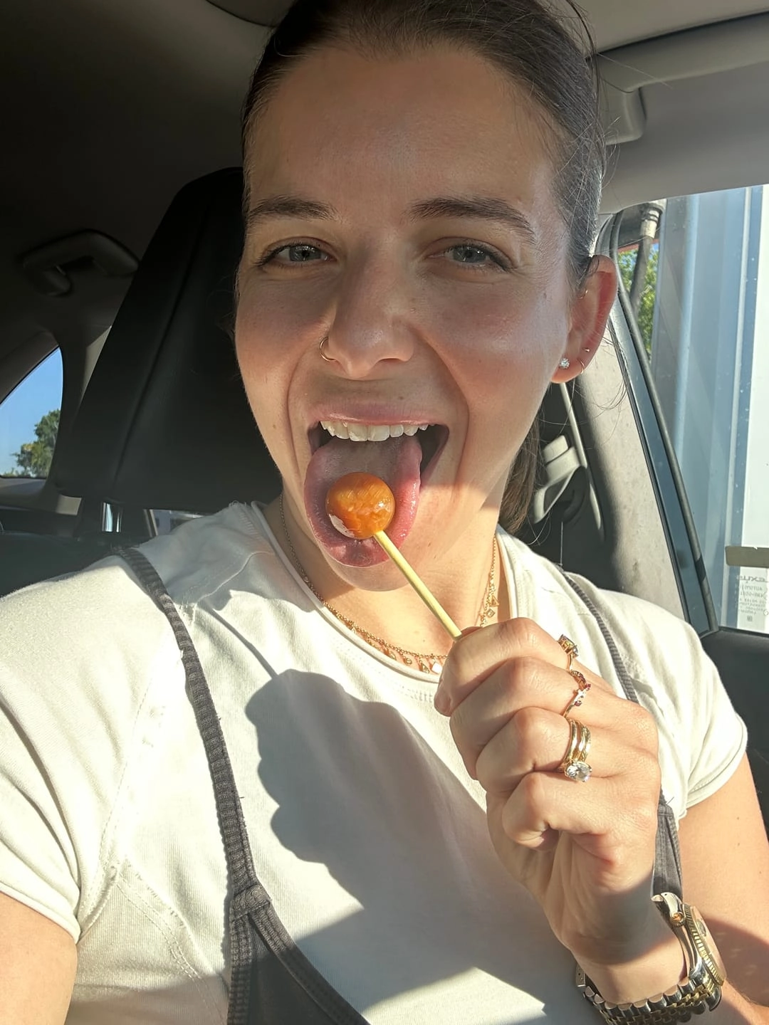 Customer photo review of Electrolyte Lollipops